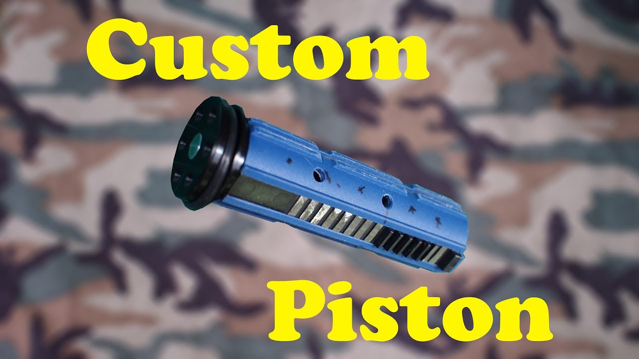 Airsoft Diaries 1: AEG Rebuild  - Custom Piston Assembly