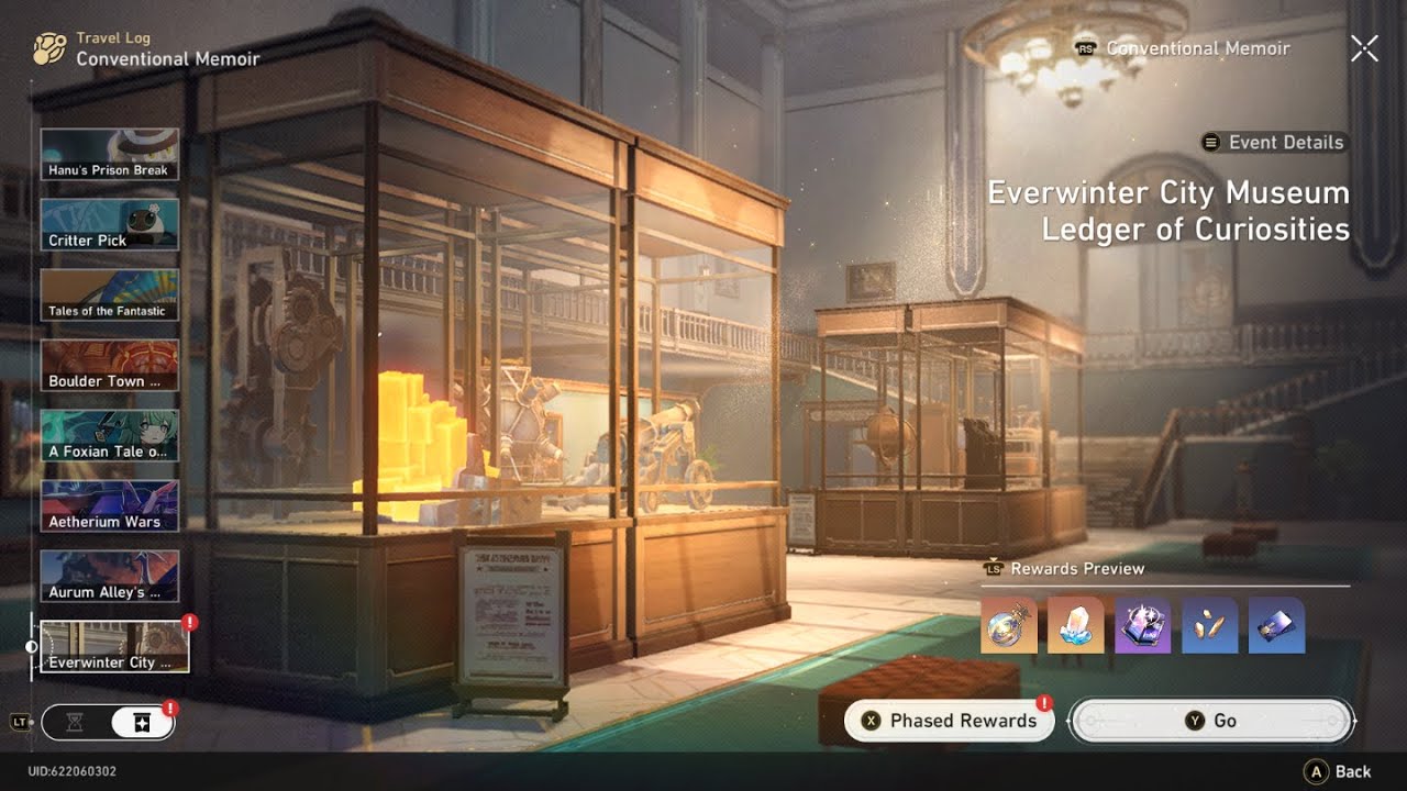 Honkai Star Rail Everwinter City Museum Ledger of Curiosities