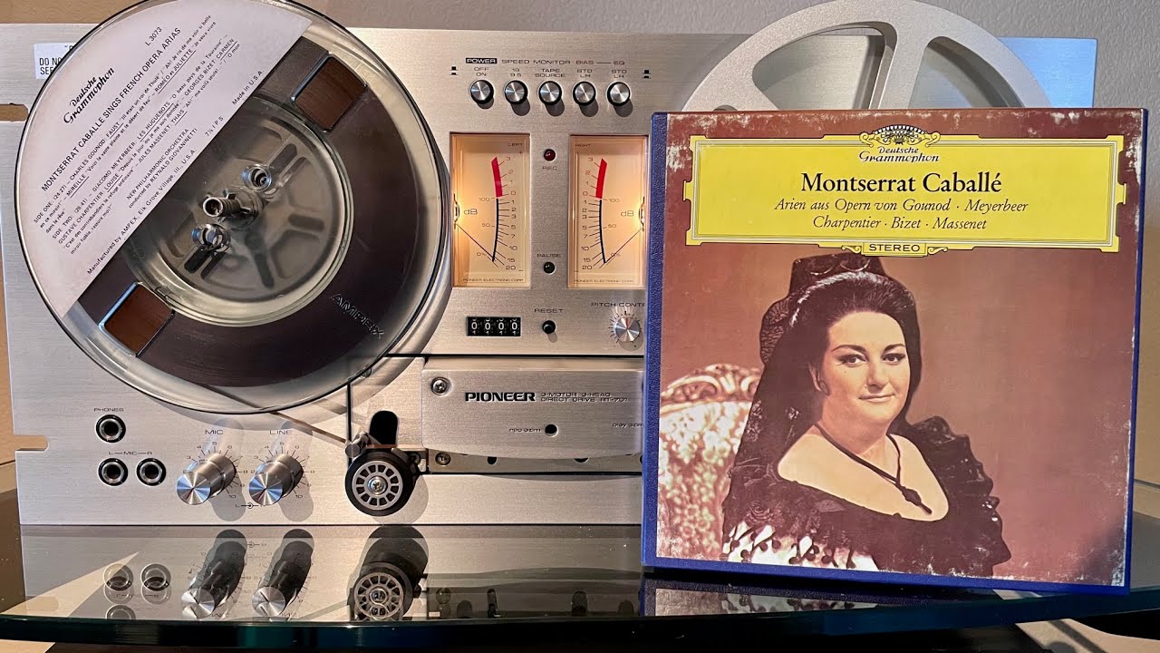 Montserrat Caballé – Montserrat Caballé Sings French Opera Arias SIDE B Reel to Reel