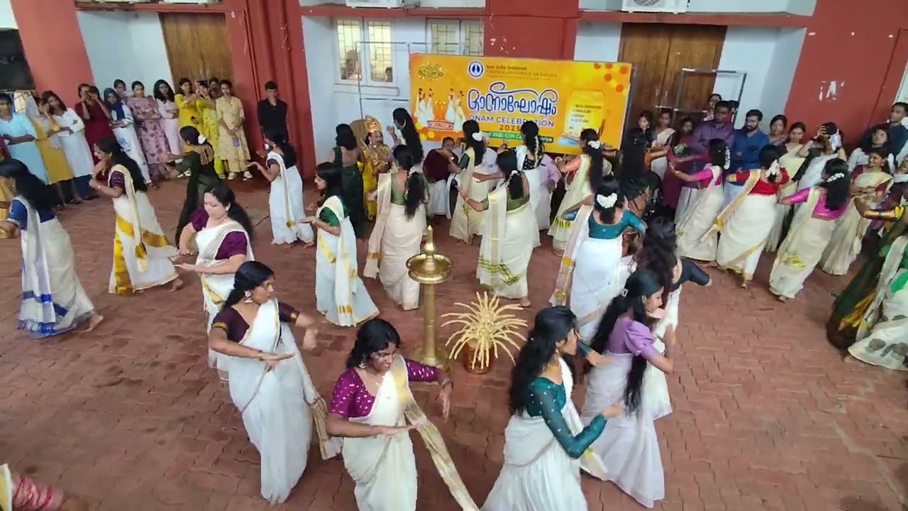 Thiruvathira Dance ✨ | Onam 2025 🌸| Traditional Dance 💃🏻  #cukerala #university #kerala #culturals