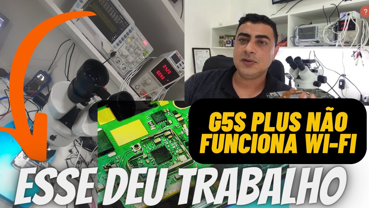 MOTO G5S PLUS NÃO FUNCIONA WI-FI (ANÁLISE COMPLETA E SOLUÇÃO)  SEM CORTES!