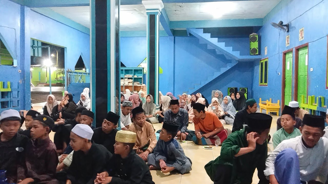 MALAM NISFU SYA'BAN SANTRI PUTRA PUTRI PONPES AL-MUHIBBIIN |BETUNG BANYUASIN