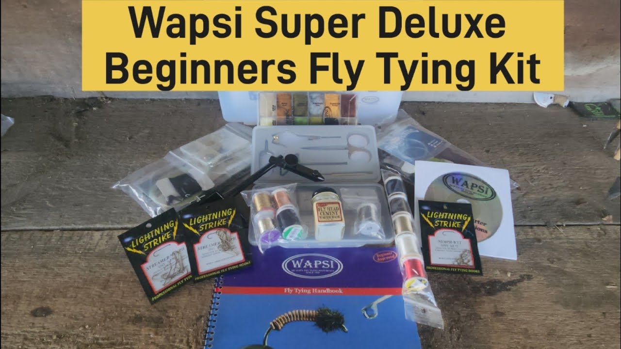 Набор для вязания мушек Waspi Super Deluxe для начинающих