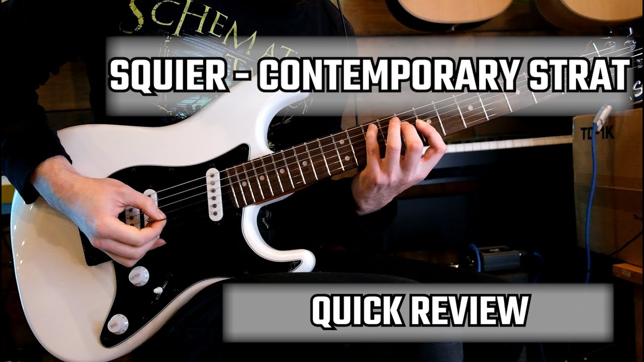 Squier Contemporary Stratocaster — краткий обзор