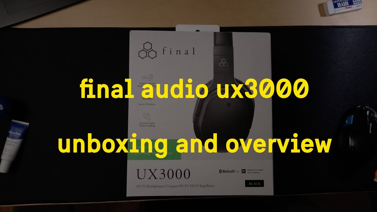 Final Audio UX3000 - Unboxing, Overview, & First Impressions (1 year review in desc)
