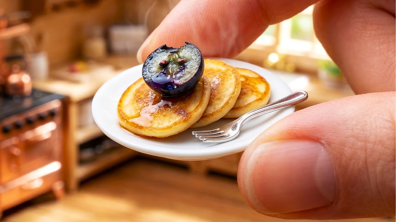 Cooking Tiny Pancakes with ONE 