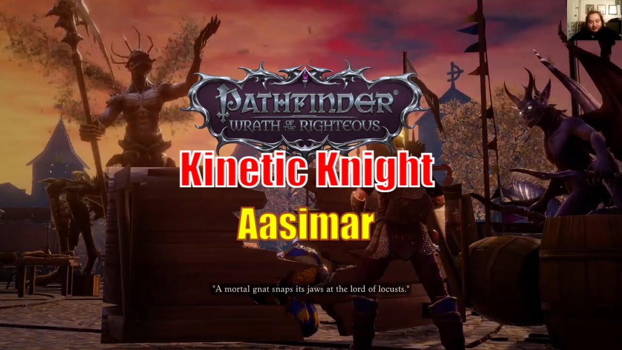 Pathfinder: Wrath of the Righteous - First Look with Helios, the Aasimar Kinetic Knight!(Part 1)