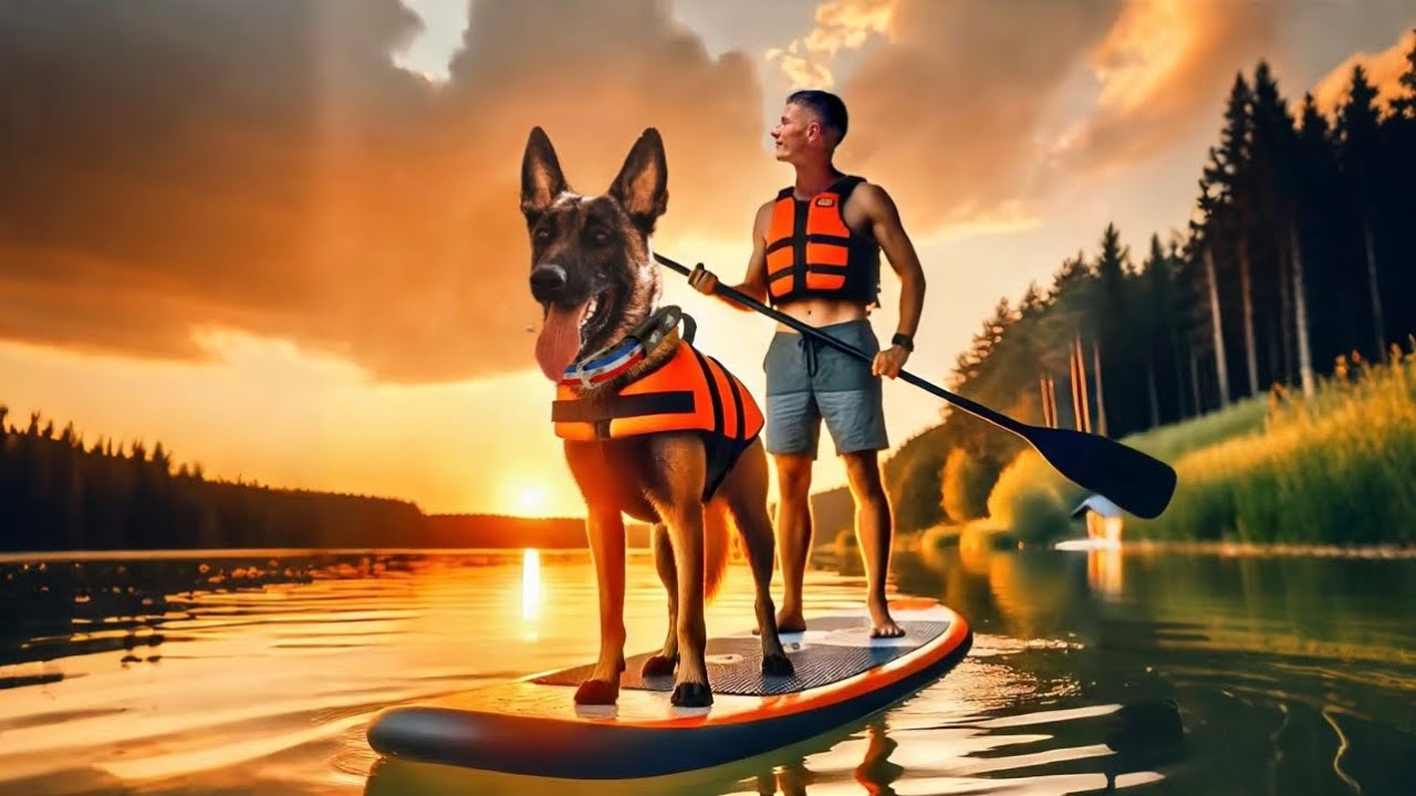 PADDLE AVEC SEVEN  (il a FAIT TOMBER tout le monde ) !