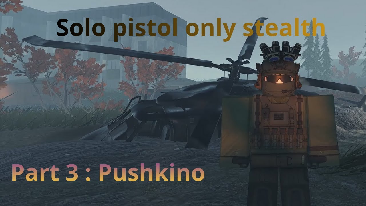 Pistol Only Stealth, here we go for round three