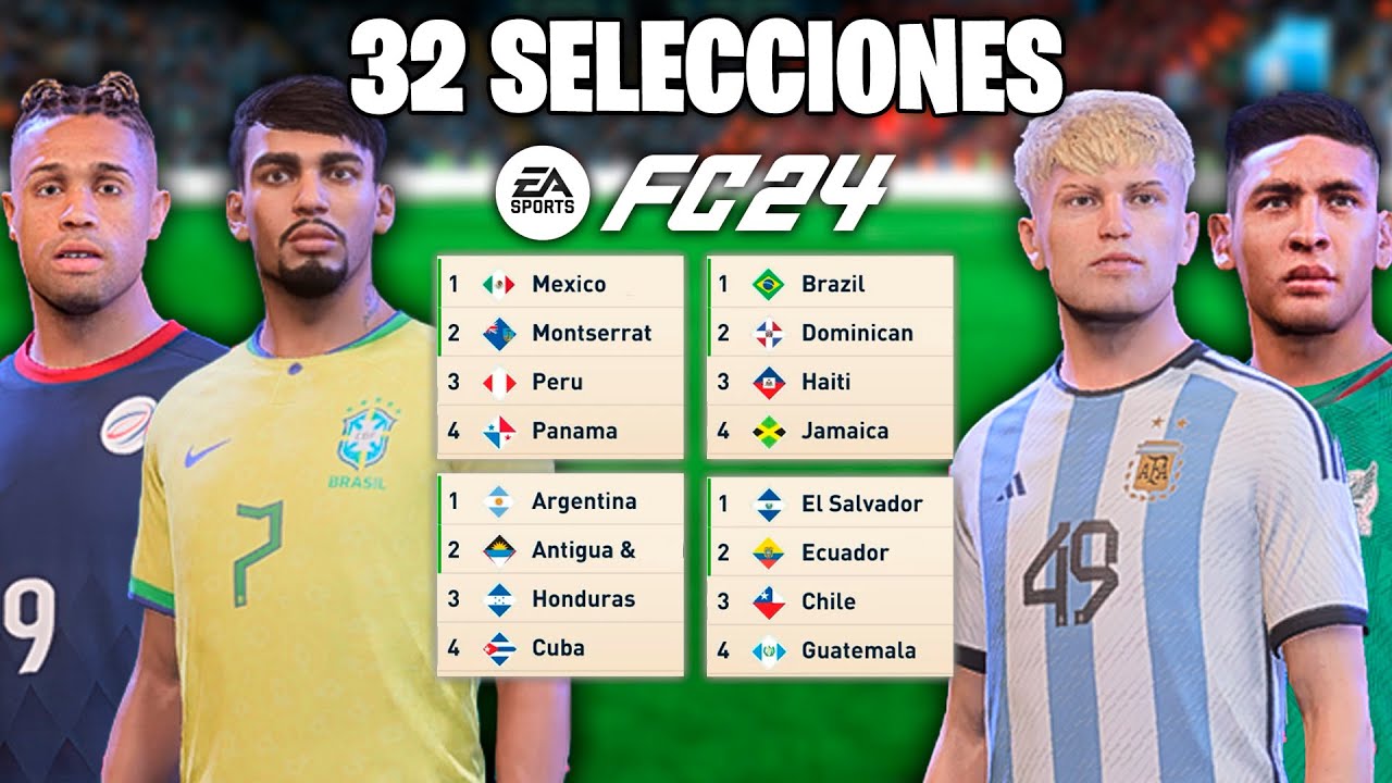 SIMULANDO la COPA AMERICA pero CON TODO el CONTINENTE - FC 24