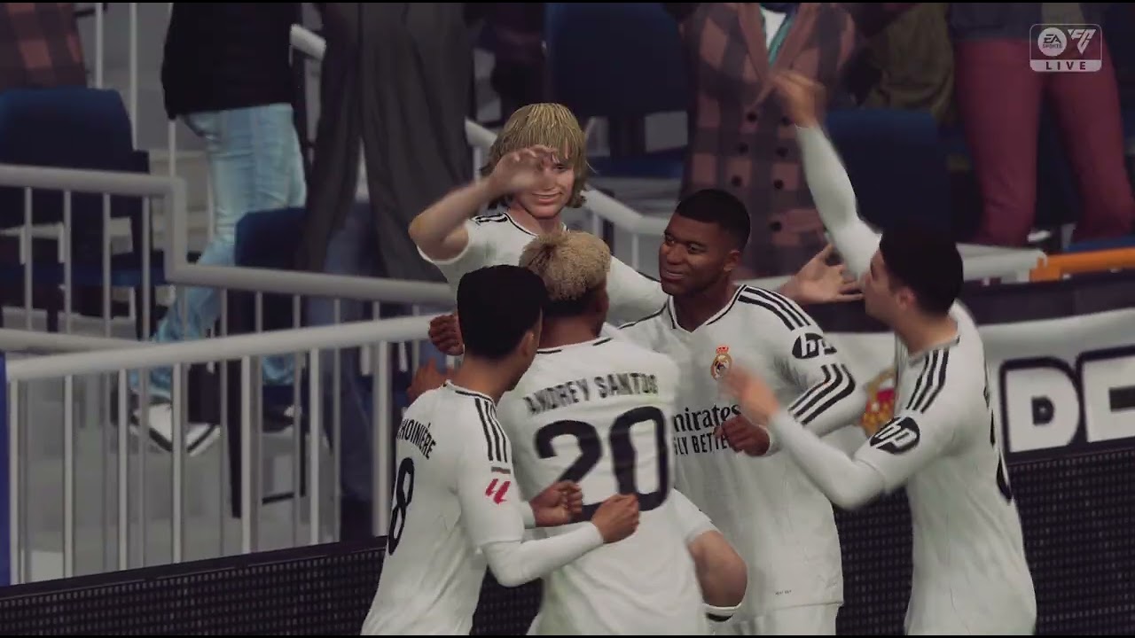 Real Madrid x Mallorca - carreira de manager - EA SPORTS FC 25