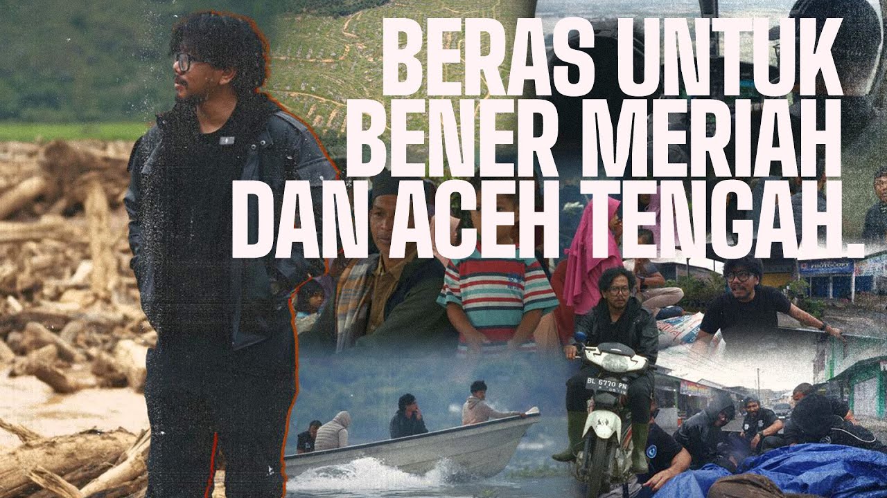 Menyalurkan Bantuan Logistik Bener Meriah dan Takengon yang terisolasi