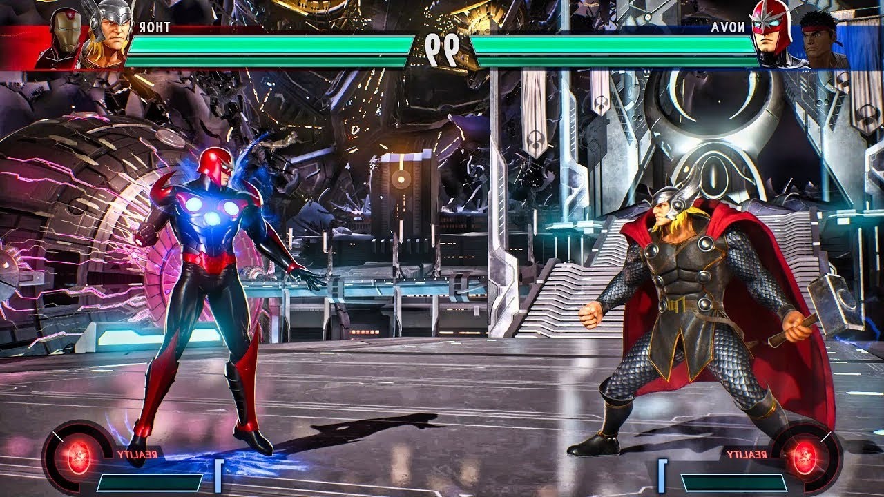 Marvel vs Capcom Infinite | Nova & Strider Hiryu vs Thor & Ultron | PC Gameplay 4K
