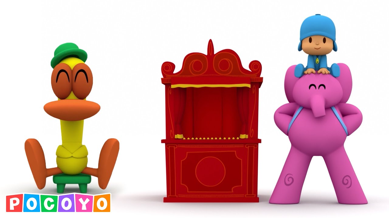 🎭 Pocoyo'nun Kukla Tiyatrosu (S3E38) | Pocoyo 🇹🇷 - Resmi Kanal | Çocuklar için Sihirli Çizgi Filmler