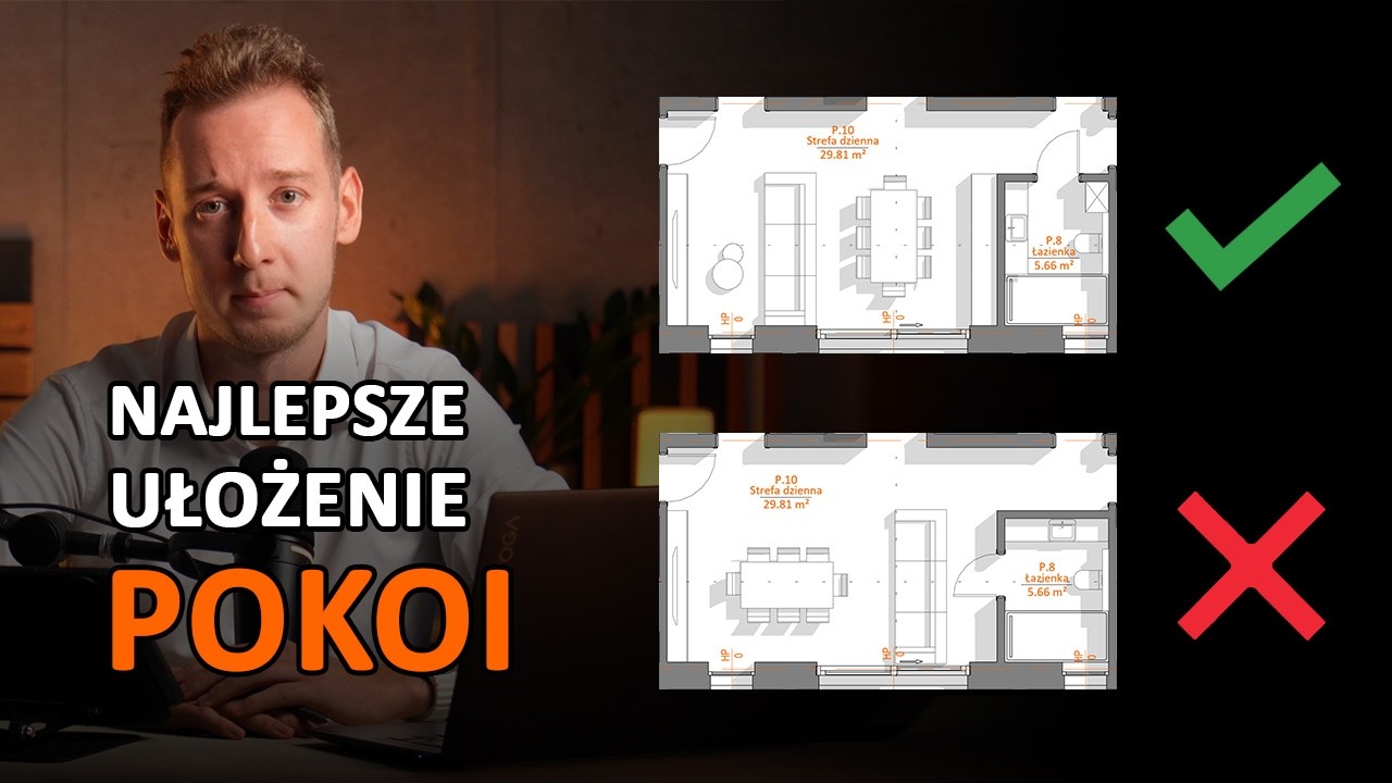 Jak rozłożyć pomieszczenia w domu?