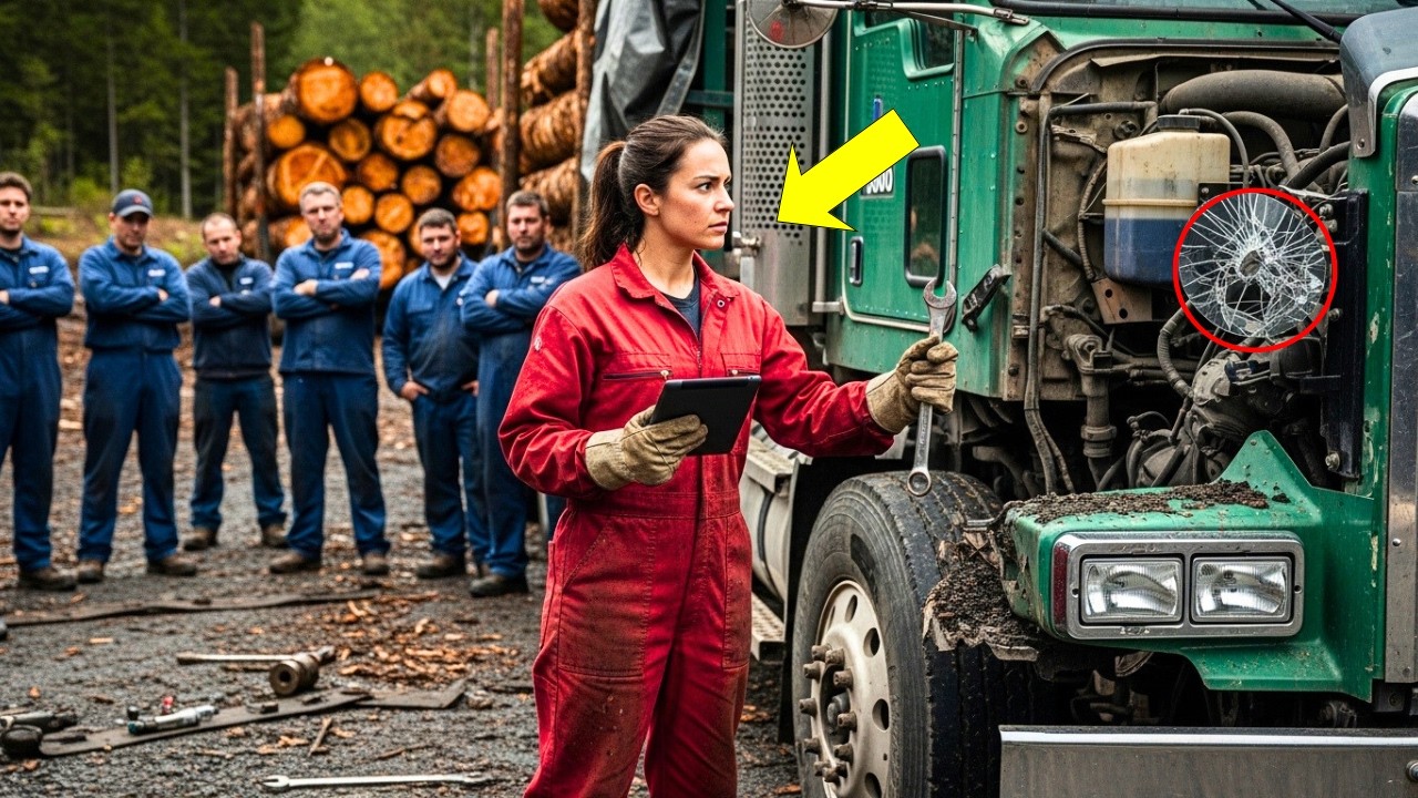 NADIE QUISO TOCAR EL CAMIÓN FORESTAL ACCIDENTADO… HASTA QUE ELLA ENCONTRÓ LA VERDAD