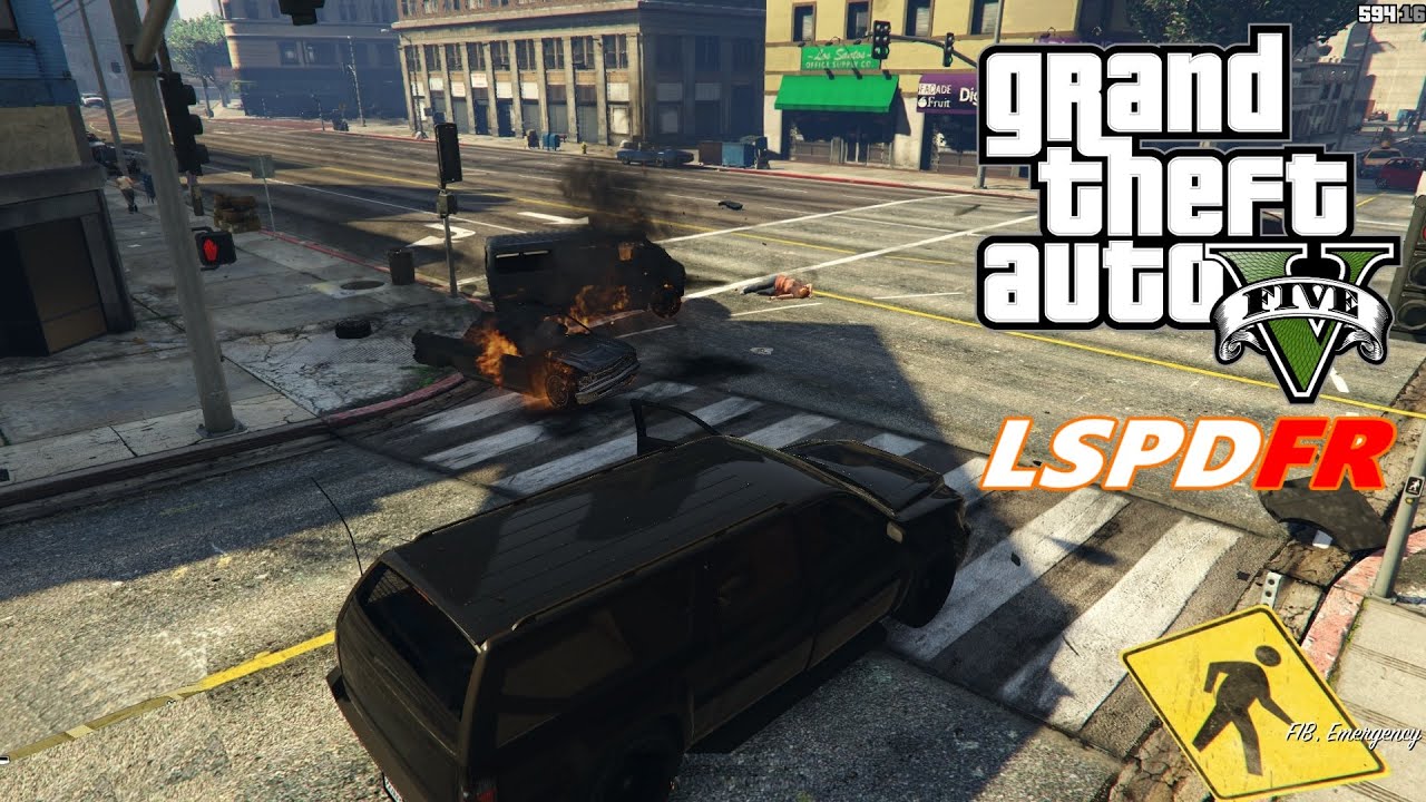 GTA V SAPDFR Mod #2 - Super Cop!