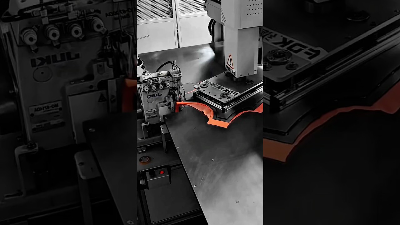 Work tool automatic garment cutting and sewing machine