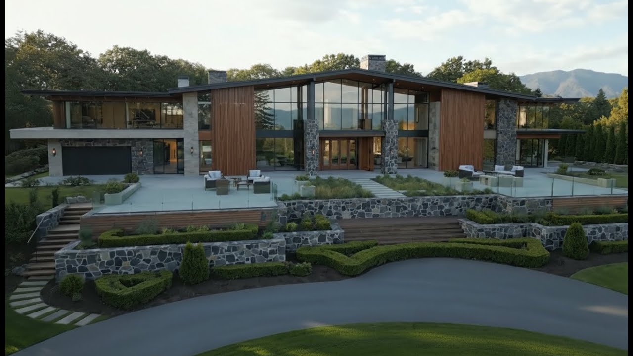 $90,501,000 Ultra Luxury Mansion Tour | Inside a Private $90M Modern Estate
