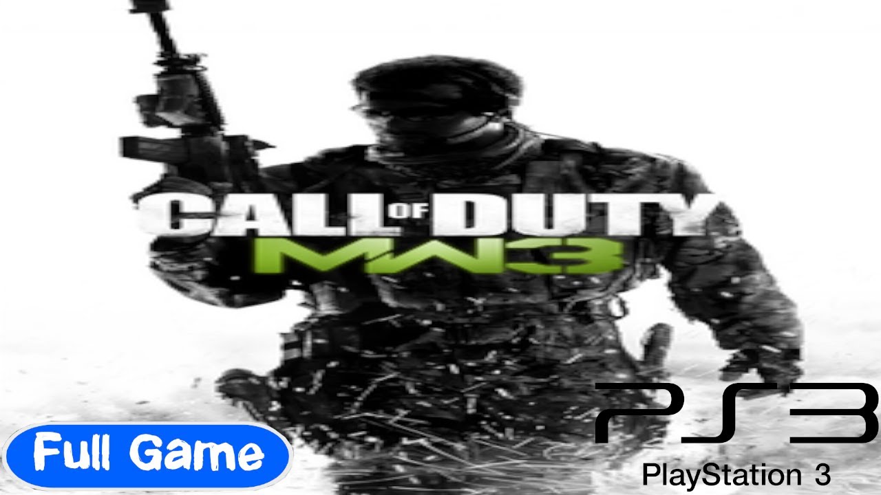 Call of Duty: Modern Warfare 3 (2011 PS3) FULL Game Playthrough (No Commentary)