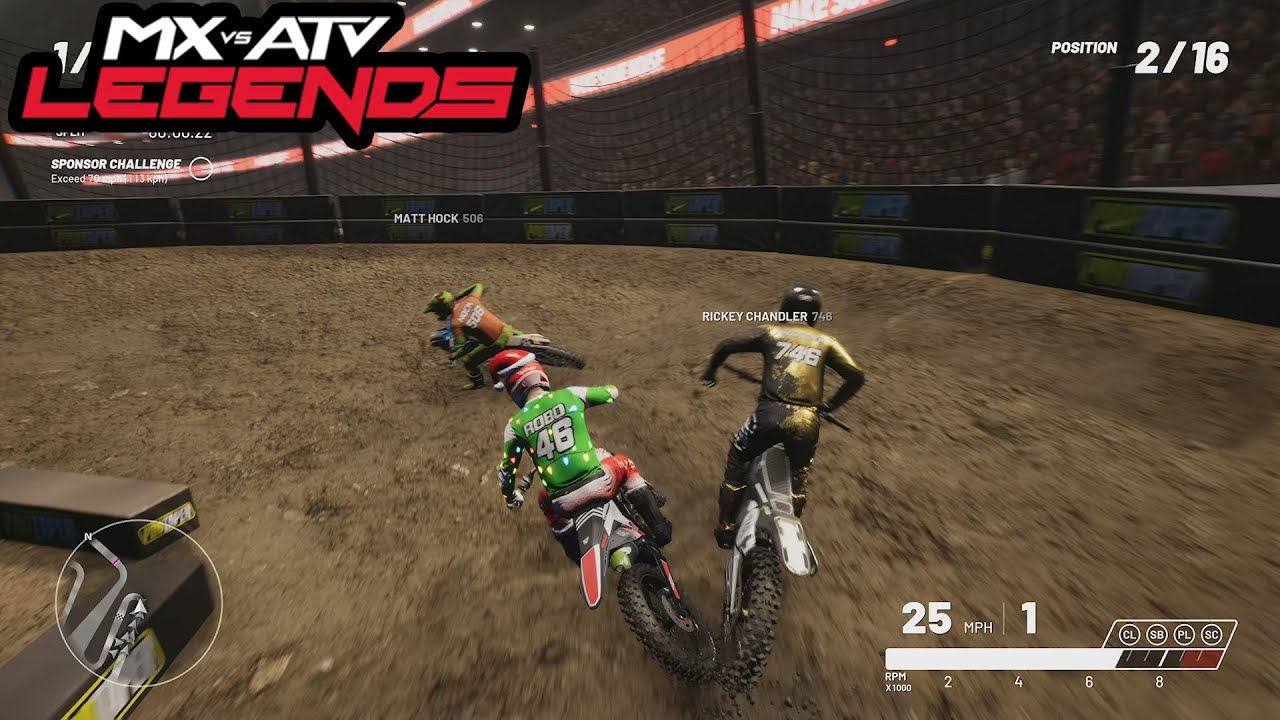 MX Vs ATV Legends | MXA 450 Supercross Championship (Pt 1)