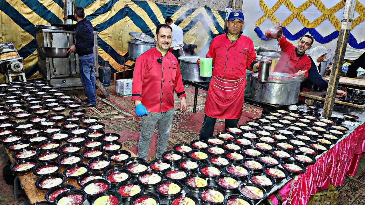 طريقه عمل الجيلي والكاستر معانا جيلي وكاستر ميكس 2 في 1 في الافراح مع الشيف محمد الجمل🍉🍓🍑🥝🫶