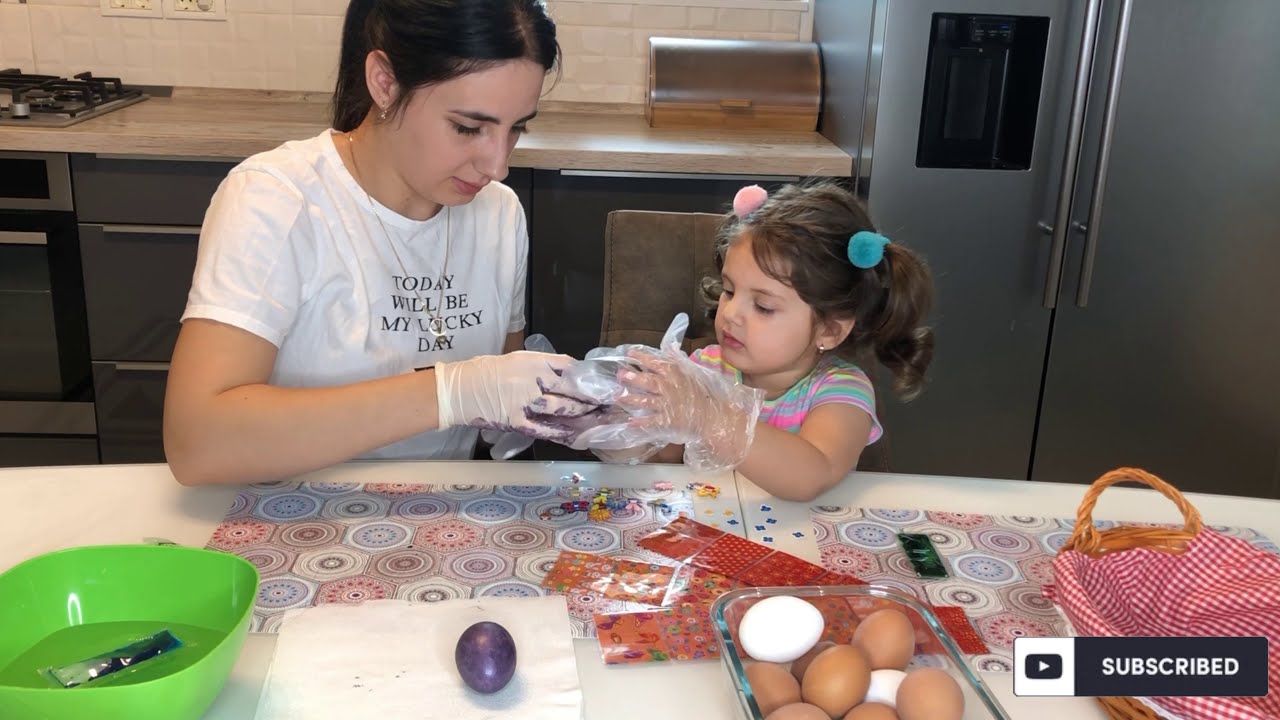 Vlog- Vopsim Oua de Paste / Kids Eva Show
