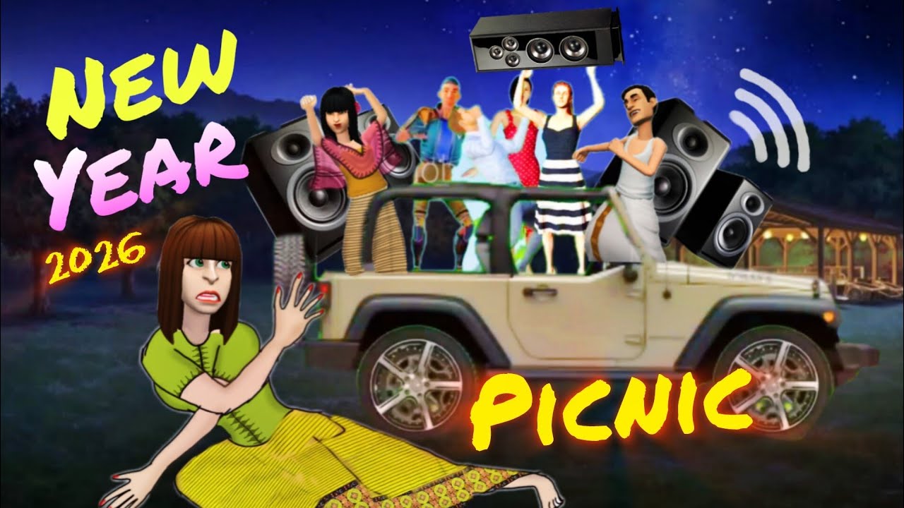 NEW YEAR 2026 PICNIC | MANIPURI CARTOON | FUNNY ANIMATED MANIPURI VIDEO COMEDY 