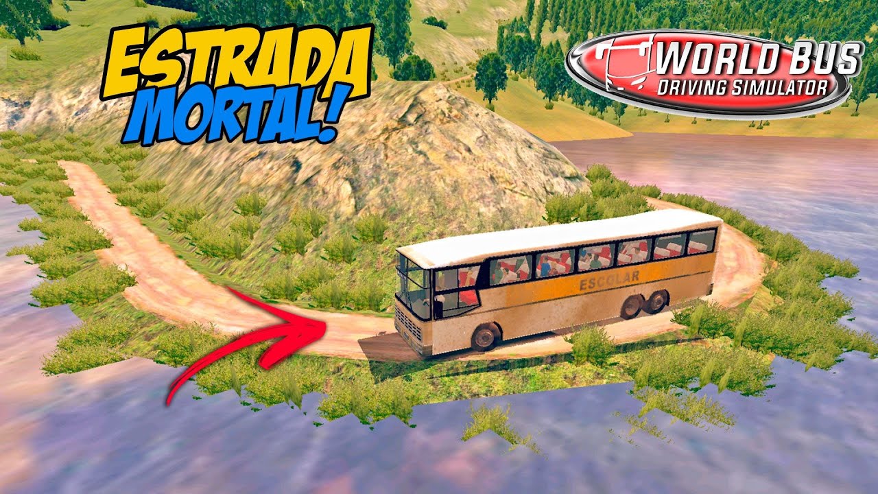 World Bus Driving Simulator  - Ônibus ao Extremo Estradas Mortal!