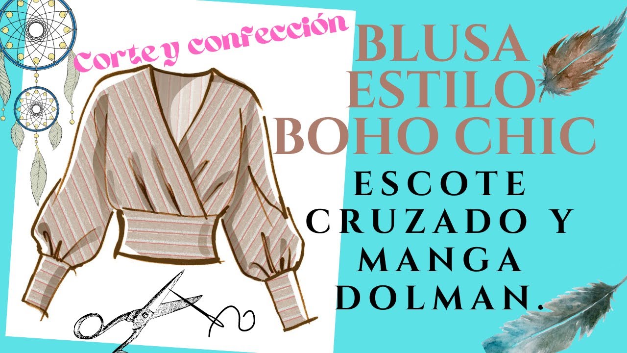 🎀BLUSA ESCOTE CRUZADO Y MANGA DOLMAN🎀PARTE 1🖤 CORTE Y CONFECCIÓN🪡✂️TRANSFORMACIÓN Y PATRONES⚜️