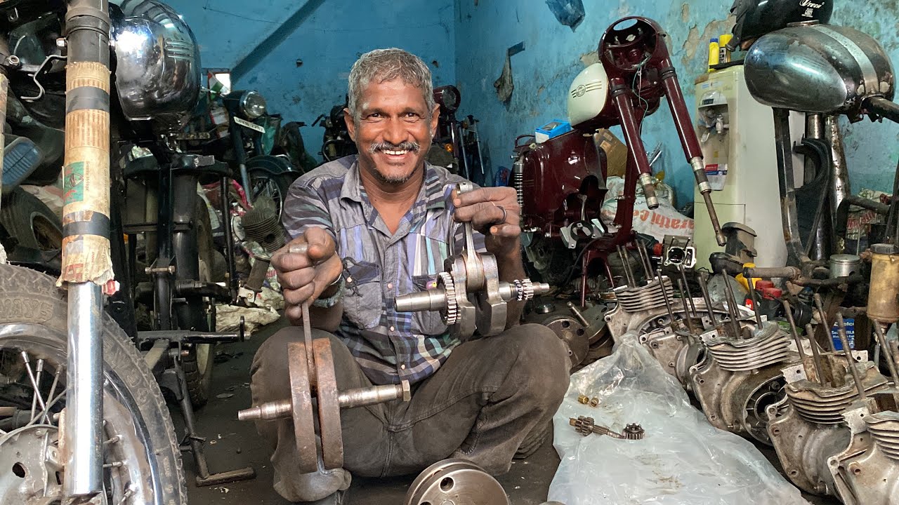 Old jawa vs New jawa engine spares explanation by jawa Sekar anna