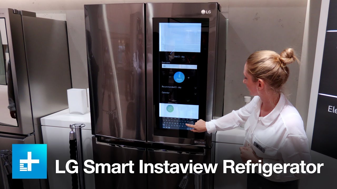 LG Smart Instaview Refrigerator - Hands On - IFA 2016