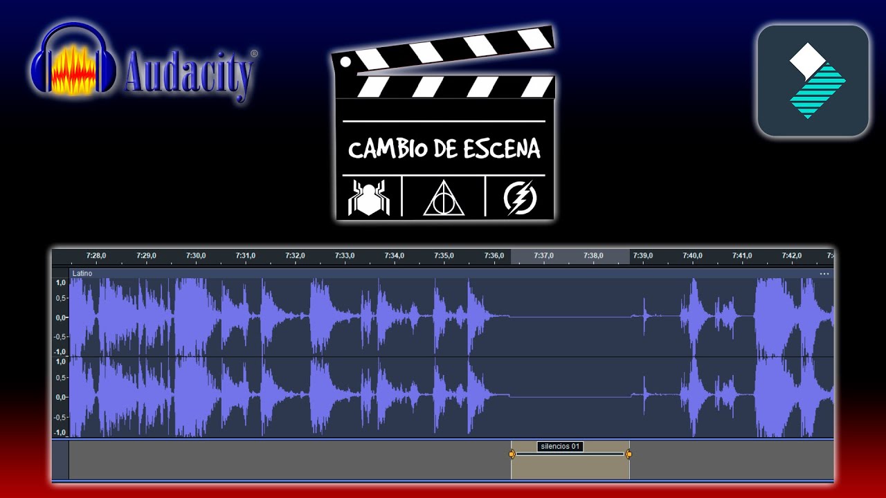 Cómo detectar silencios con Audacity y utilizar los Timecodes para sincronización