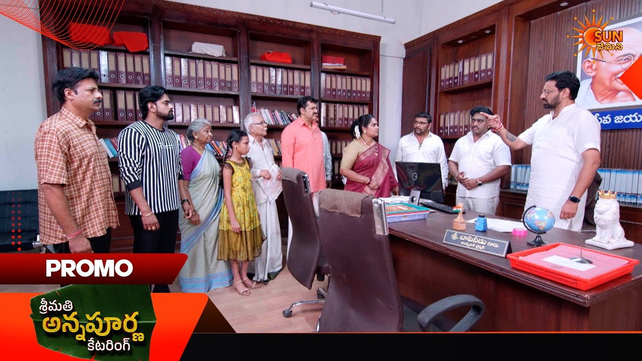 Srimati Annapurna Catering - Promo | 10 July 2026 | Telugu Serial | Sun Gemini