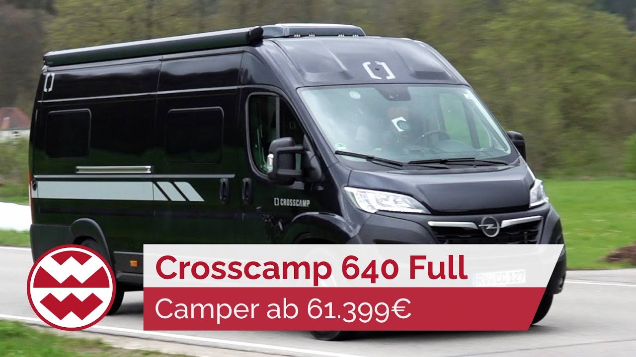 Crosscamp 640 Full: 6,40m großer CamperVan ab 61.399€ - World in Motion | Welt der Wunder
