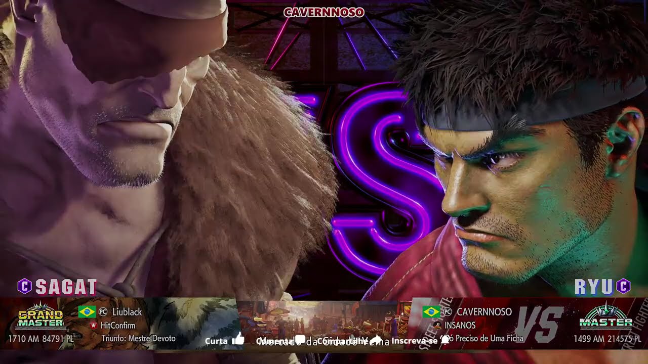 #sagat  VS #ryu - CAVERNNOSO #ranked #sf6 #streetfighter6