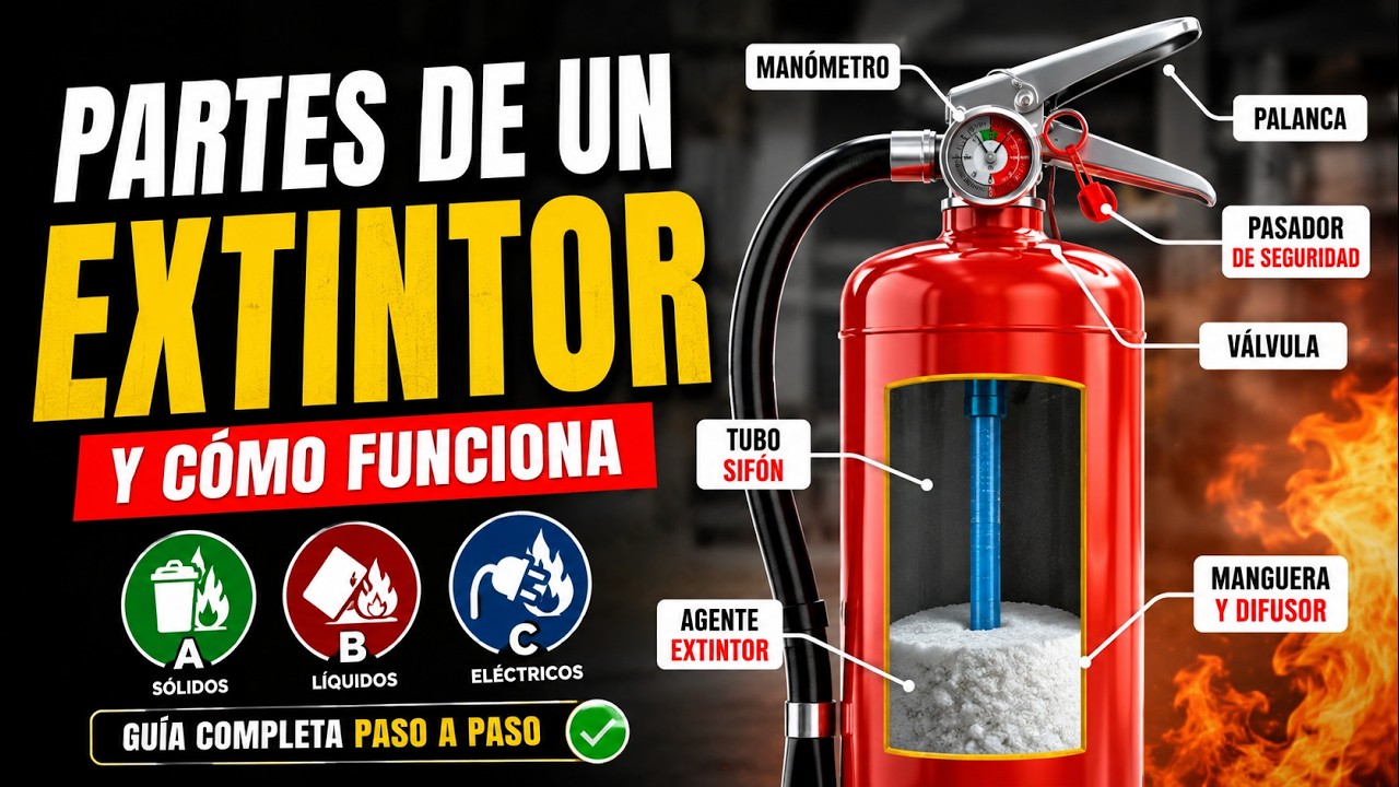 Cómo Se Fabrican Los Extintores Contra Incendios (Parte por parte)