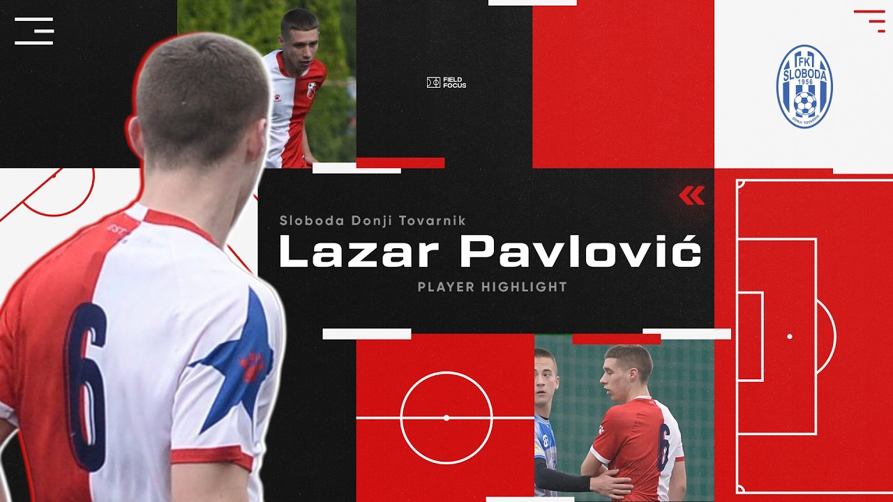 Lazar Pavlović ׀ FK Sloboda Donji Tovarnik ׀ CB, DM ׀ Highlights 2025