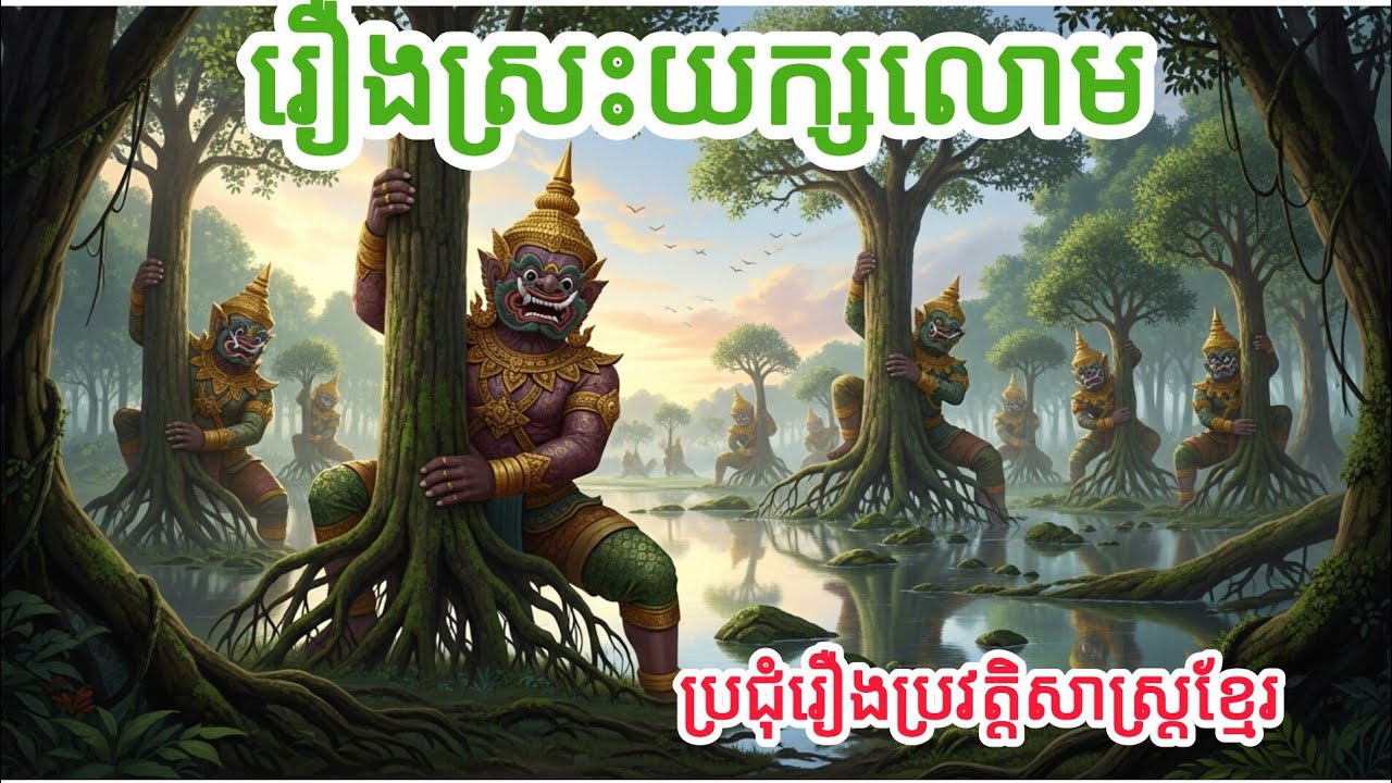 រឿងនិទានខ្មែរបឹងយក្សឡោមKhmer fairy tales