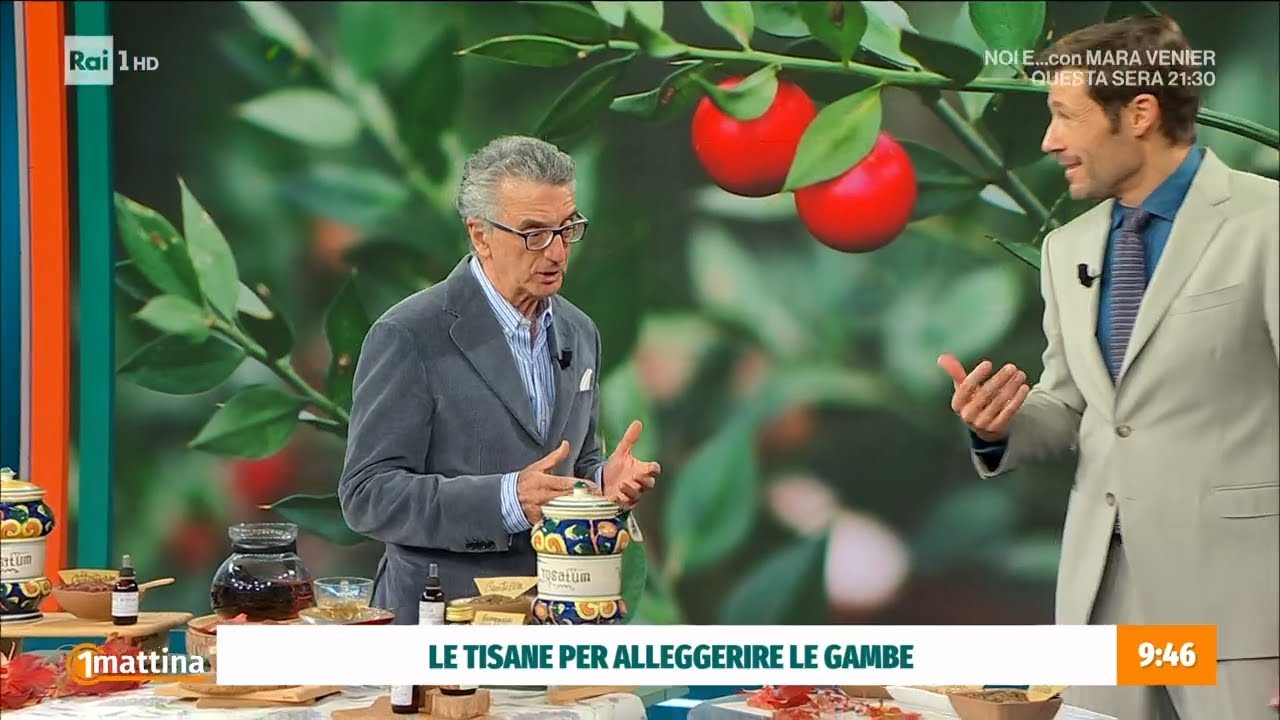 Fitoterapia  del benessere: la circolazione sanguigna - Unomattina 20/11/2024
