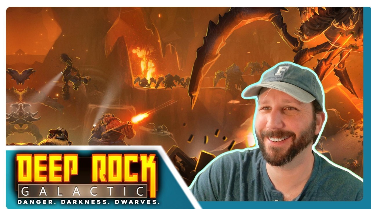 LIVE | DEEP DIVE TIME | DEEP ROCK GALACTIC | Horizontal