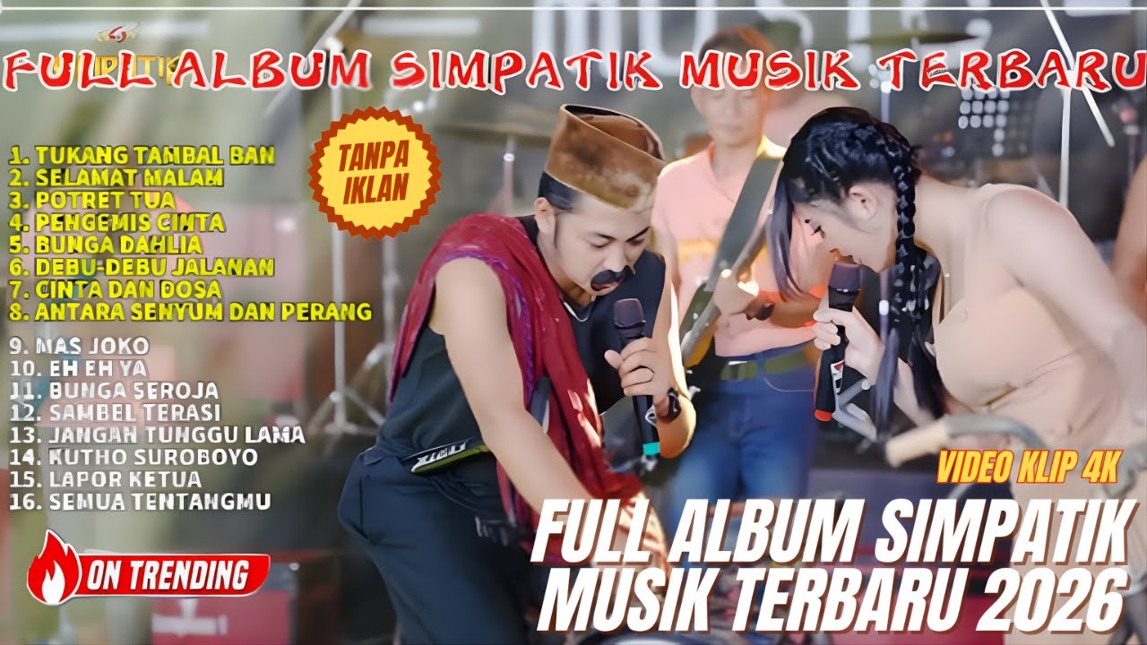 TUKANG TAMBAL BAN - IRWAN KRISDIYANTO FT DIANDRA AYU - FULL ALBUM SIMPATIK MUSIC