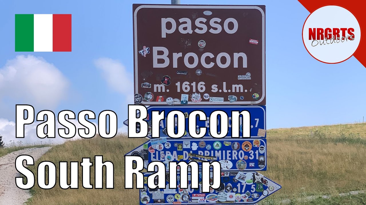 Passo Brocon Südrampe - Offroad Schotterpiste