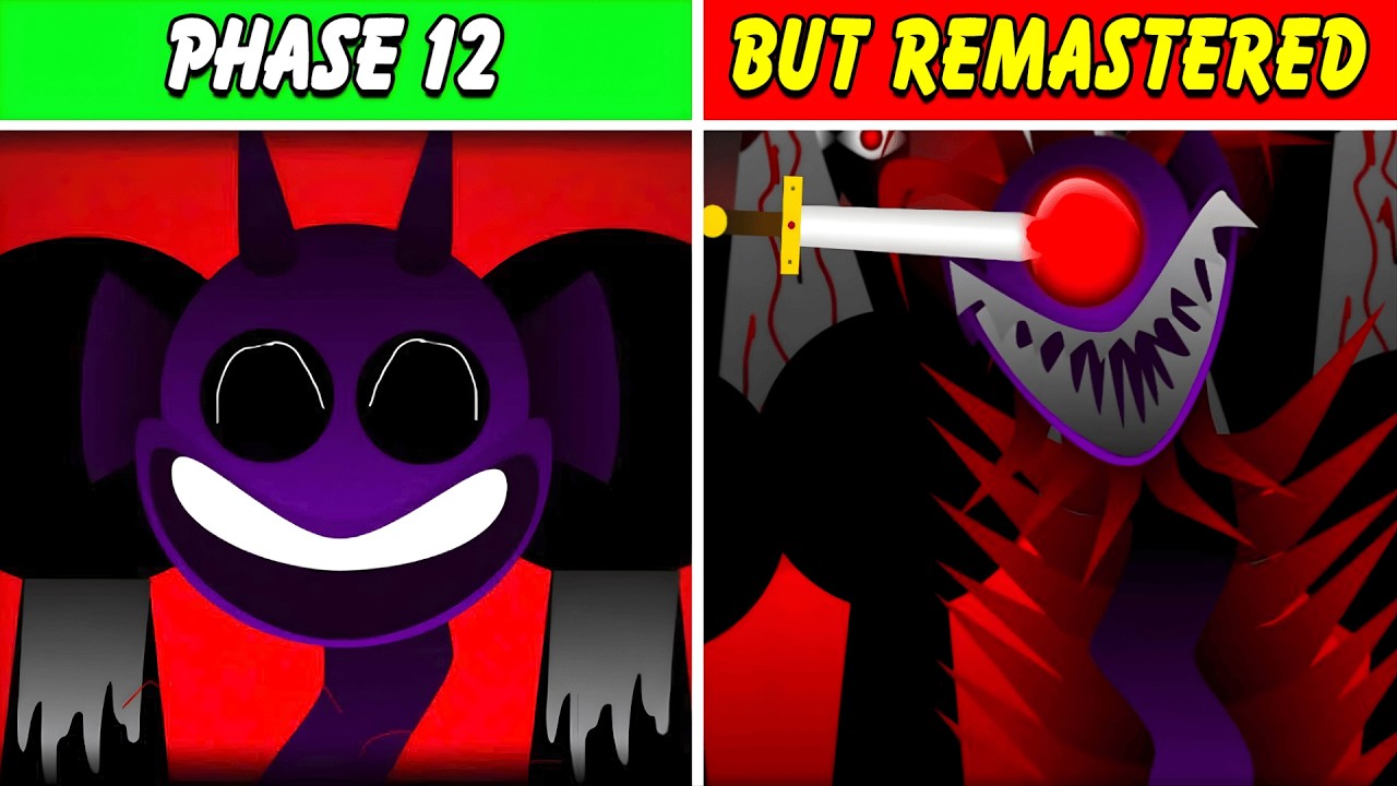 Incredibox Sprunki: Phase 12 But Remastered Version (Best Mod)
