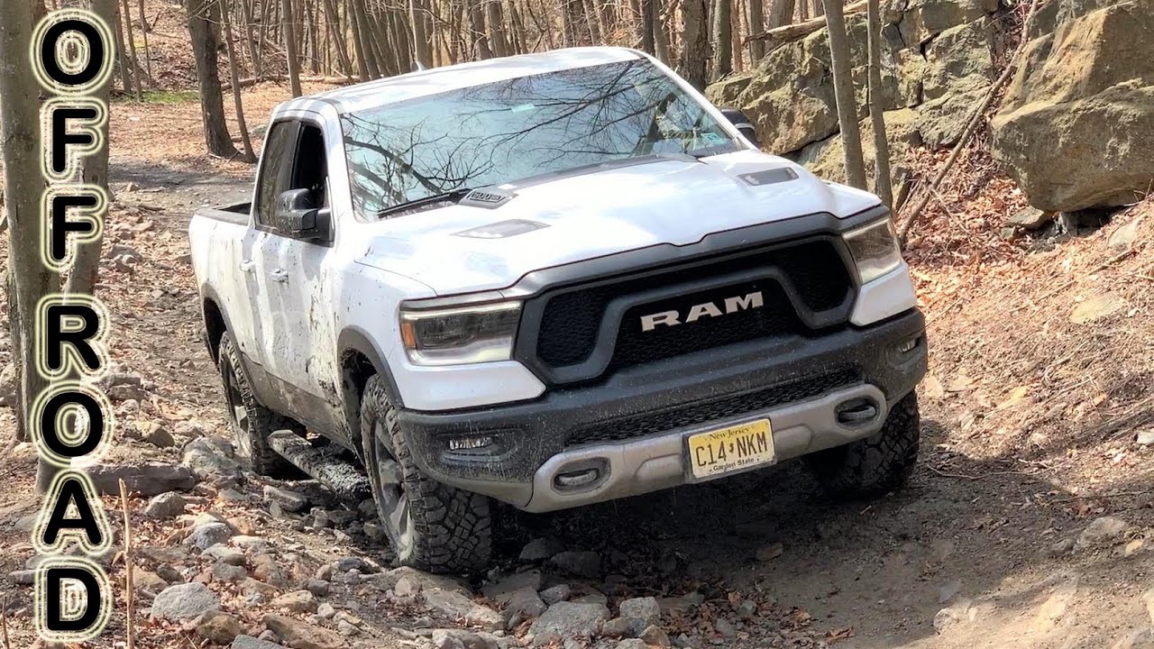 2020 Dodge Ram 1500 Rebel 4x4 Off Road Mountain Trails