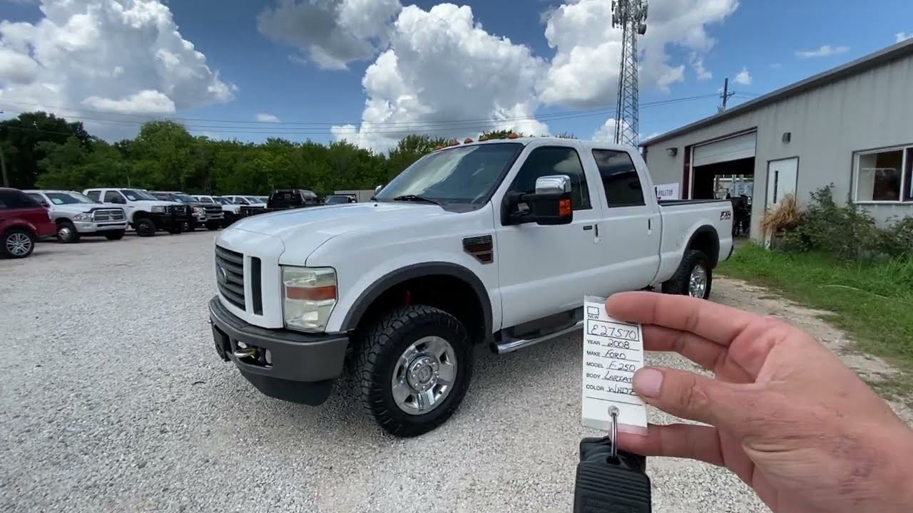 Ford F-250 4WD Lariat 2008 года выпуска — 1 владелец *6,4-литровый дизельный двигатель Powerstrok...