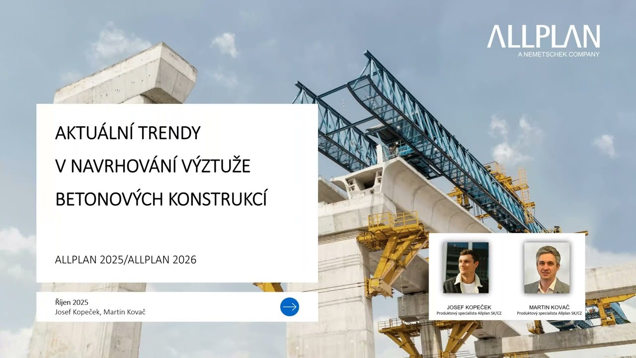 Aktuální trendy v navrhování výztuže betonových konstrukcí