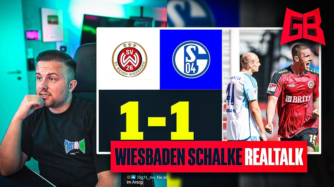 THOMAS REIS RAUS? 🙄 GamerBrother REALTALK über WIESBADEN - SCHALKE 😓