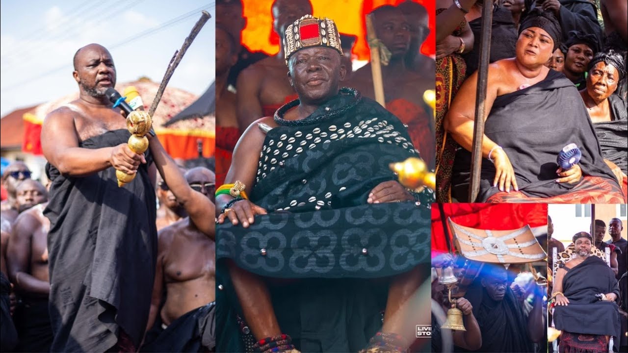 🔴TRADITION: New Mamponghene Pledges Allegiance To Asantehene Otumfuo Osei Tutu II In Ceremony