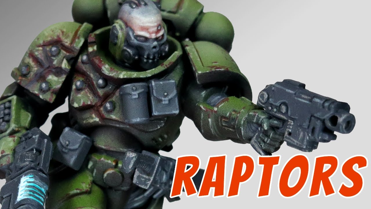 How To Paint Raptor Space Marines
